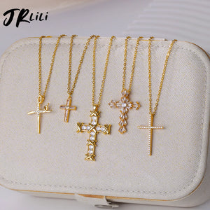 Cross Pendant Necklace for Women