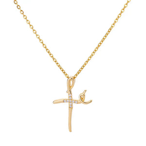 Cross Pendant Necklace for Women