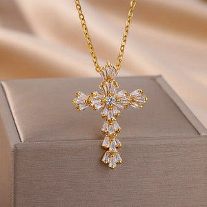 Cross Pendant Necklace for Women