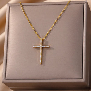 Cross Pendant Necklace for Women