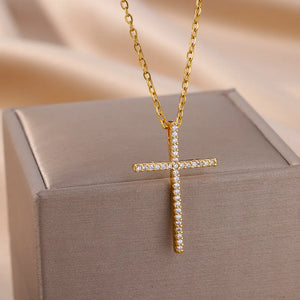 Cross Pendant Necklace for Women